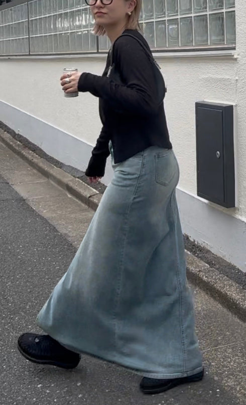 スリットデニムSK